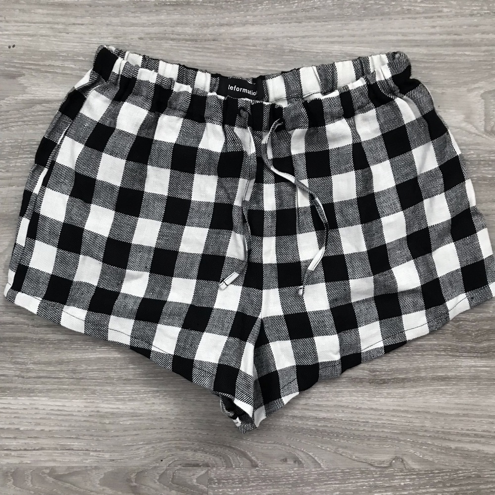 Reformation Linen Jamaica Shorts